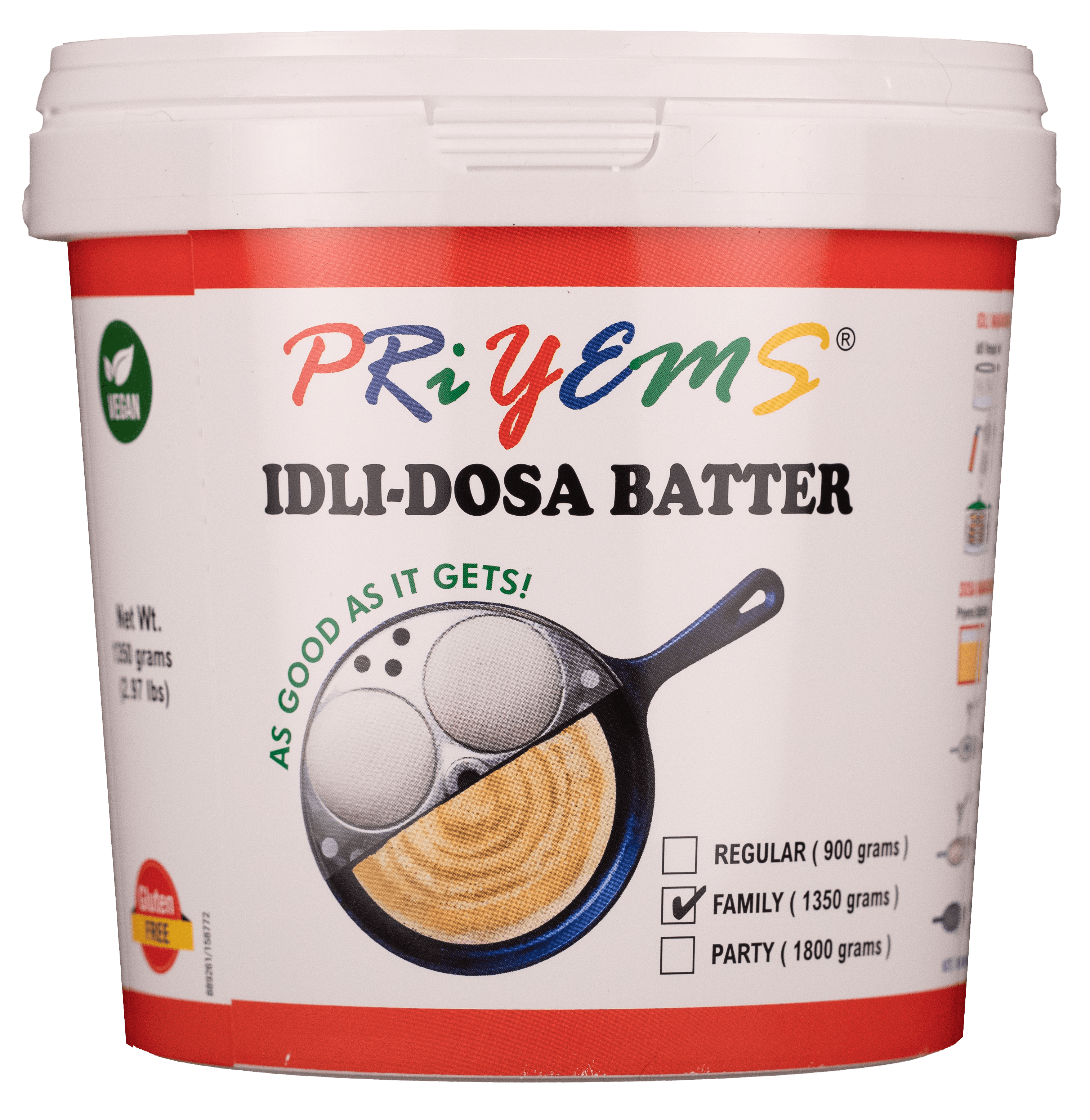 Ready to cook batters